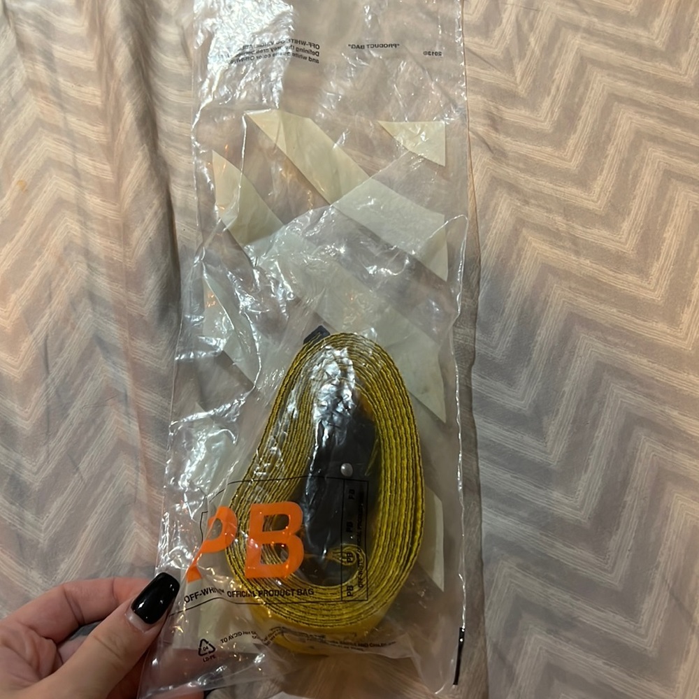 Off white brand new belt